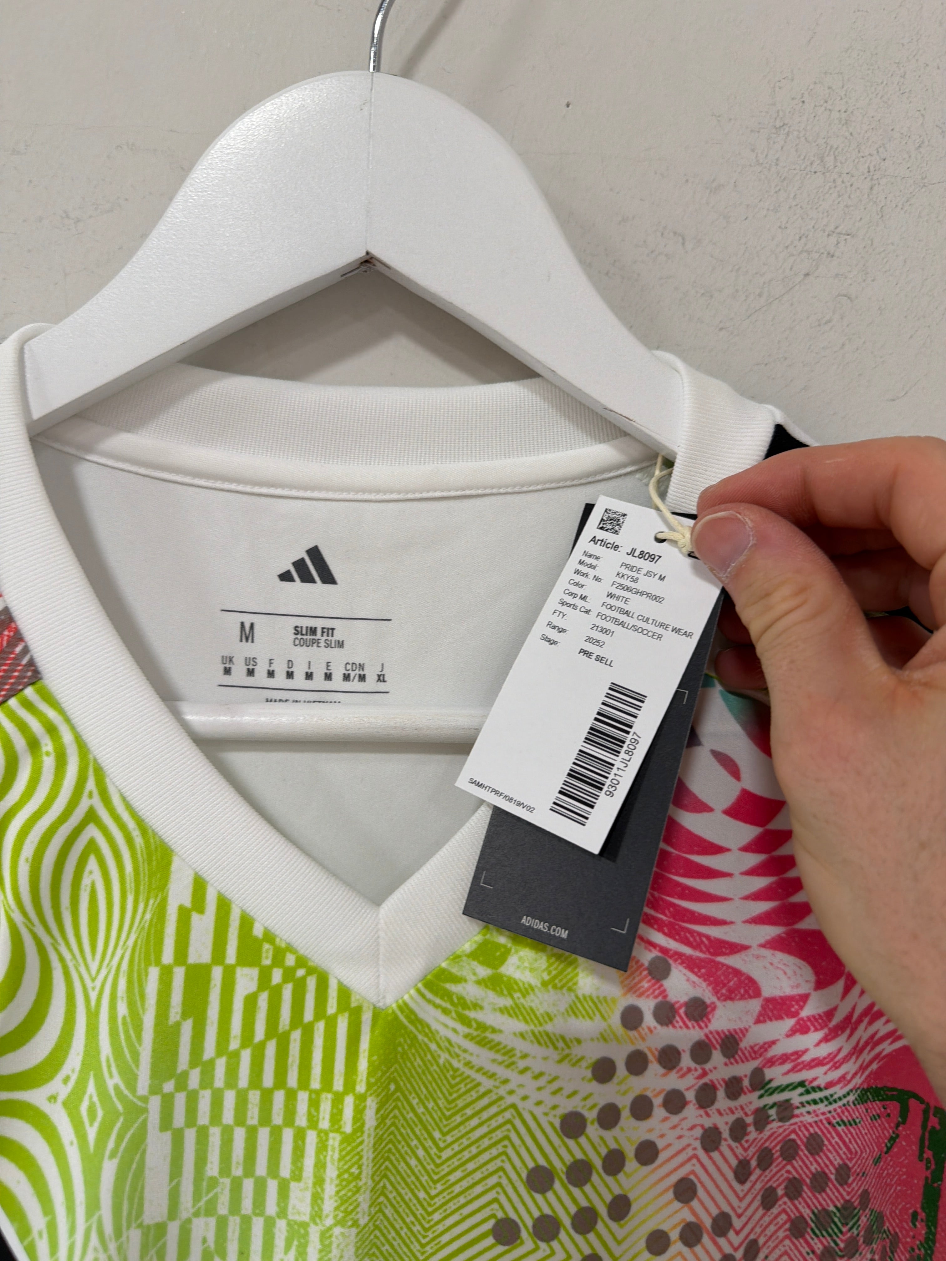 adidas Tiro Trikot x Jeremy Scott Pride Jersey 2025