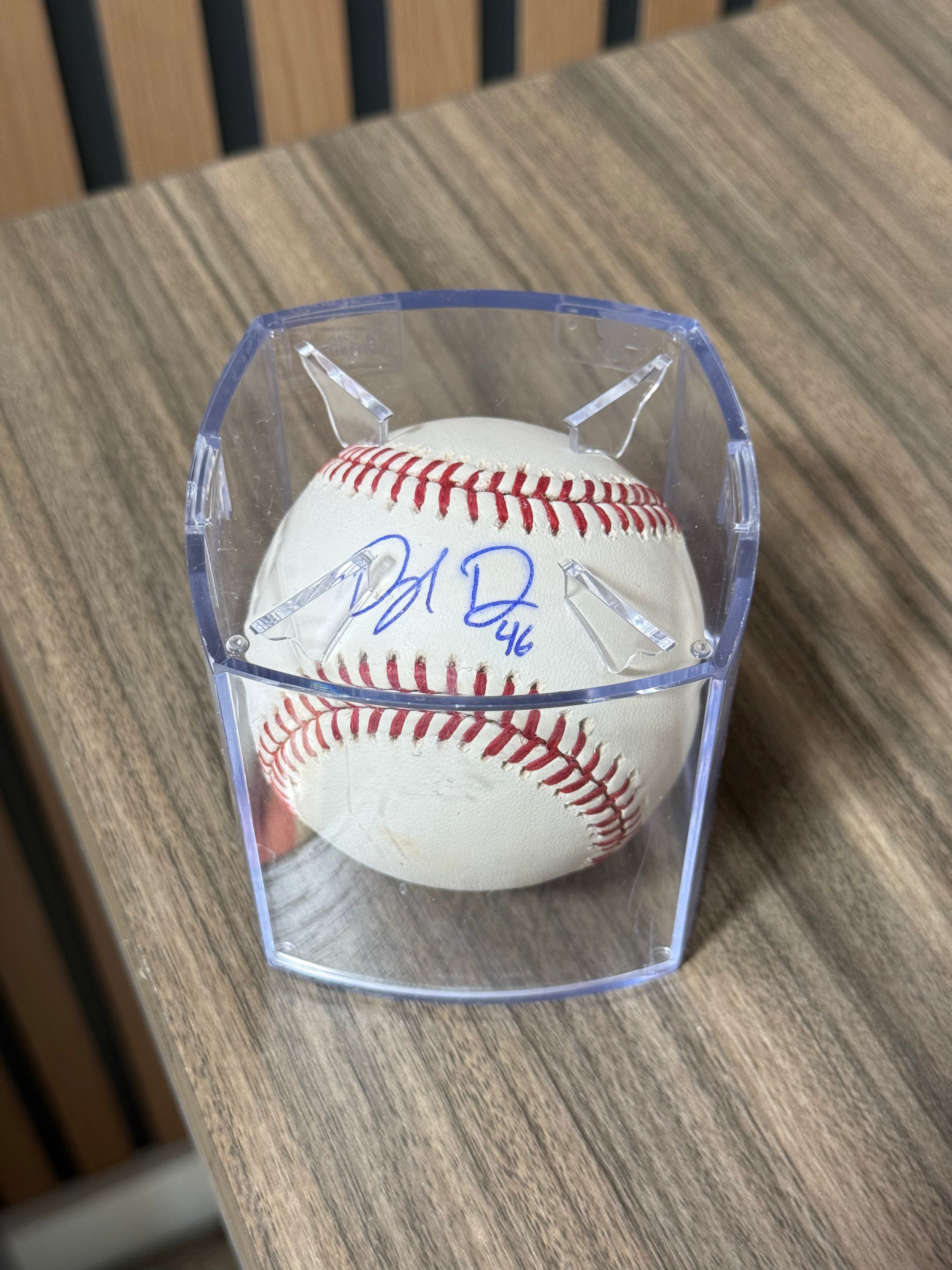 Dylan dodd Signed Baseball
