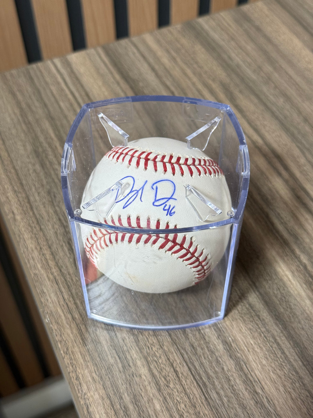 Dylan dodd Signed Baseball