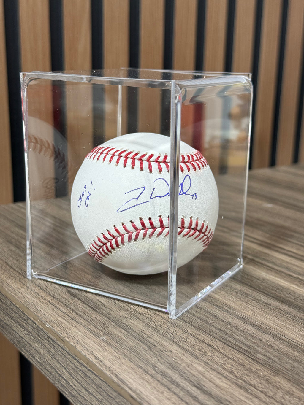 Forrest Wall Atlanta Braves Signed Baseball