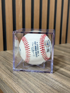 Jesse Chaves Signed 2021 World Series baseball