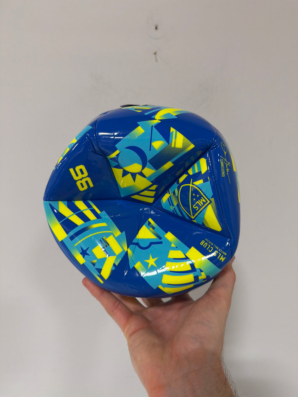 Adidas MLS Club Soccer Ball – Global Blue/Silver