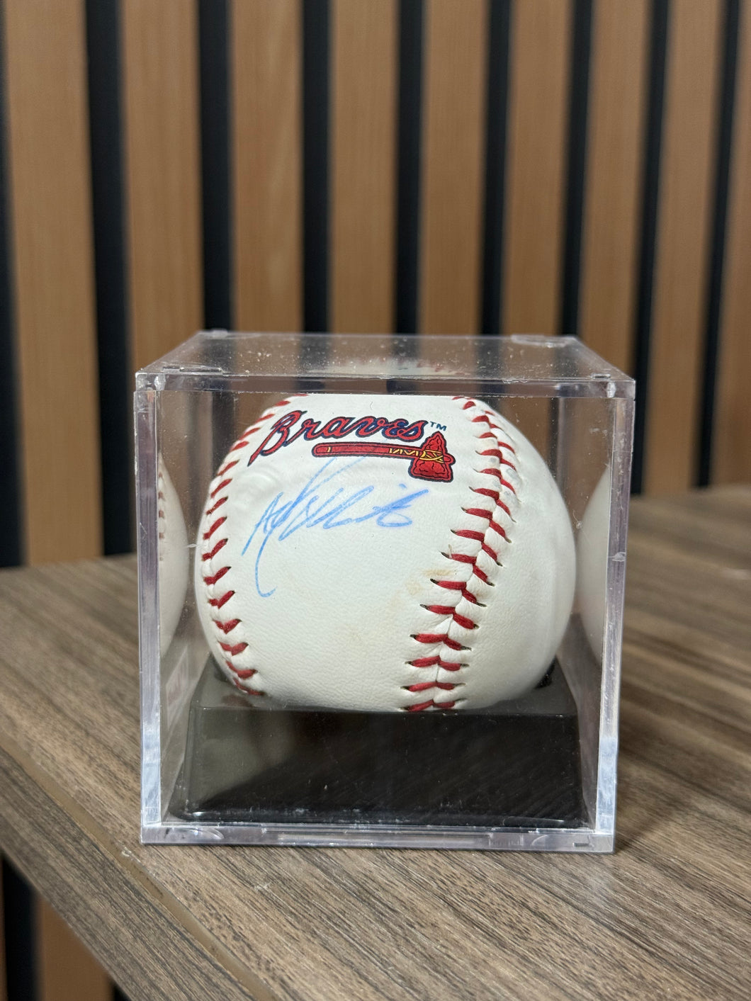 AJ Minter Signed Braves Baseball
