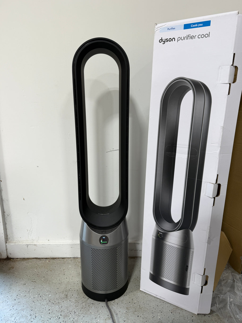 Dyson Pure Cool Fan Tower TP04 HEPA Air Purifier NO REMOTE