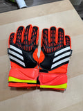Adidas Predator Goalkeeper Gloves Match Fingersave Junior Sz 7