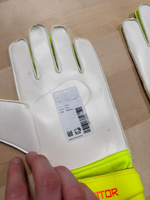 Adidas Predator Goalkeeper Gloves Training Sz 10