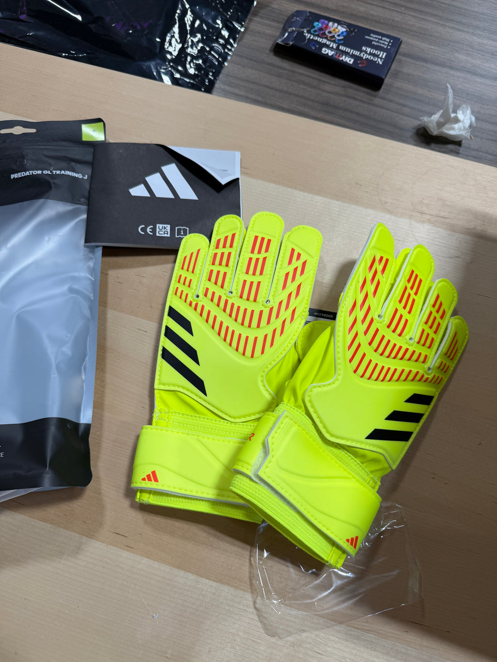 Adidas Youth GK Predator GL Gloves Sz 7