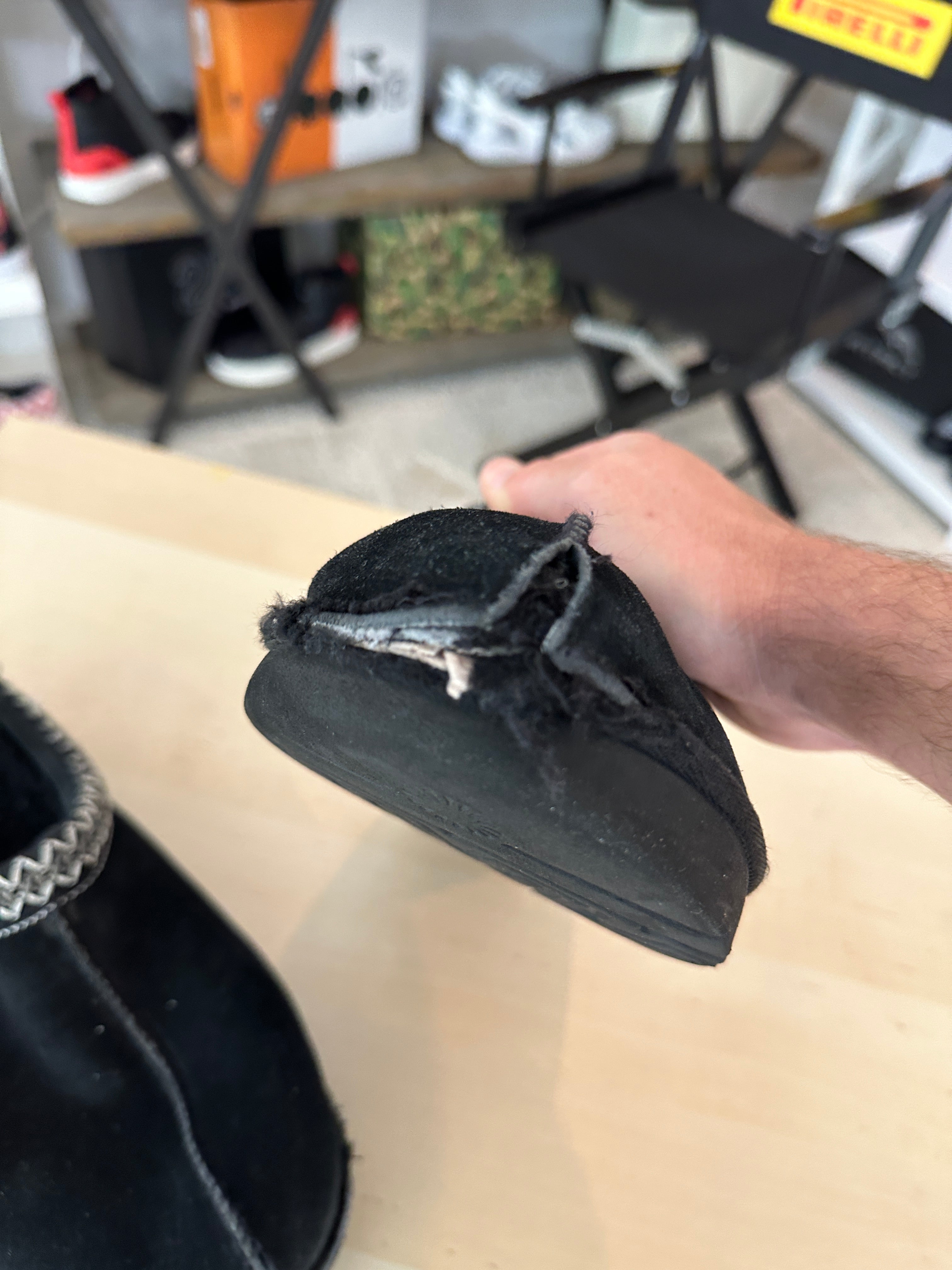 UGG Tasman Slipper Sz 12 (DAMAGE)