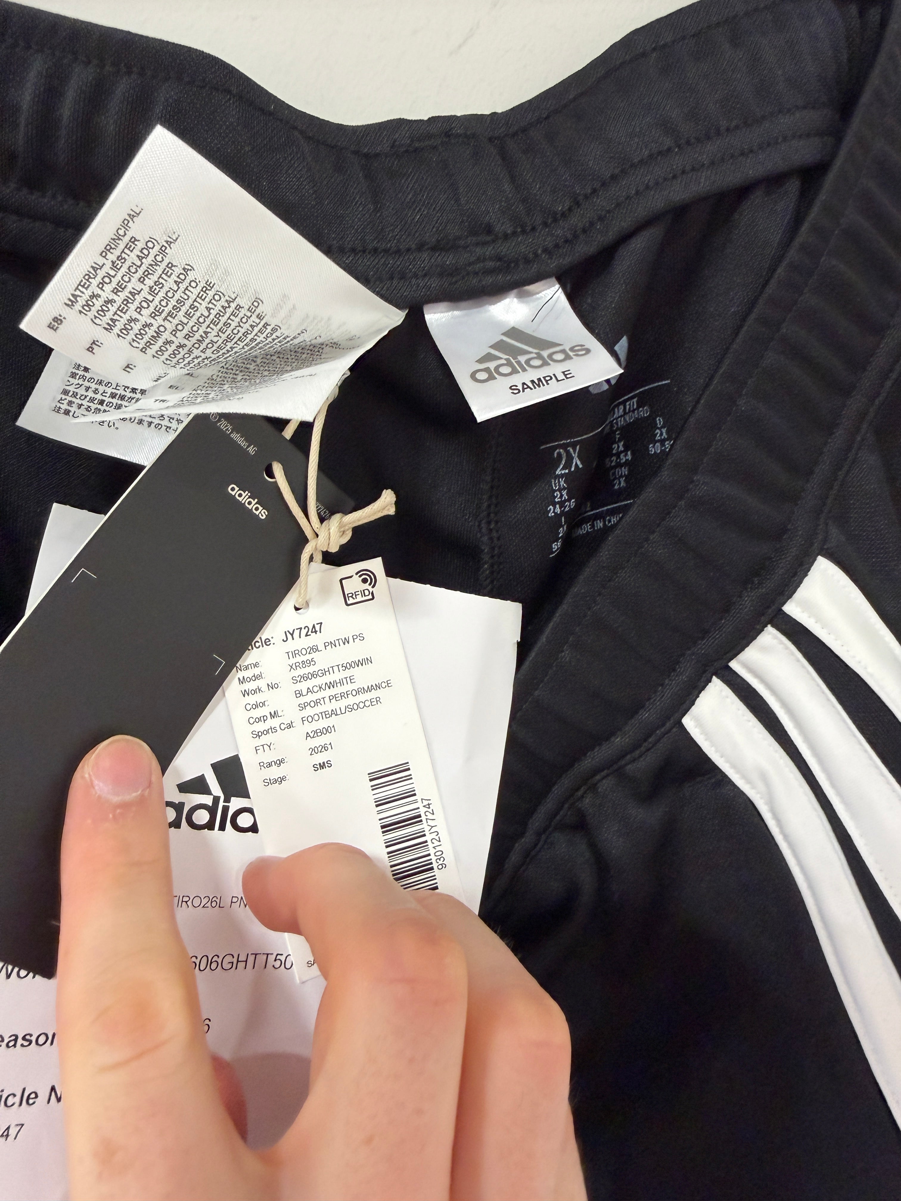 Adidas Tiro 26 League Pants Women's Ps – Black/White