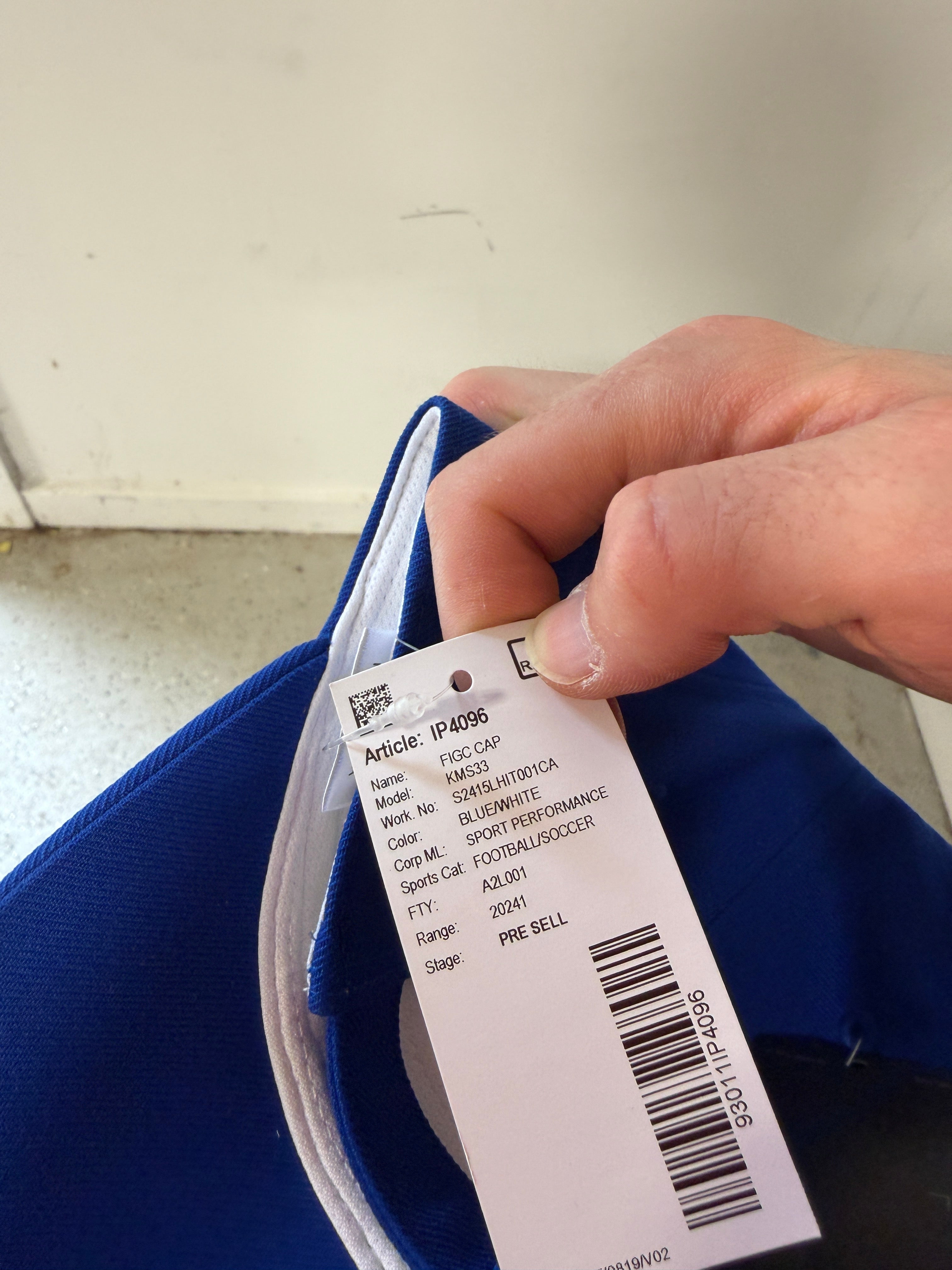 Adidas Italy Cap - Blue