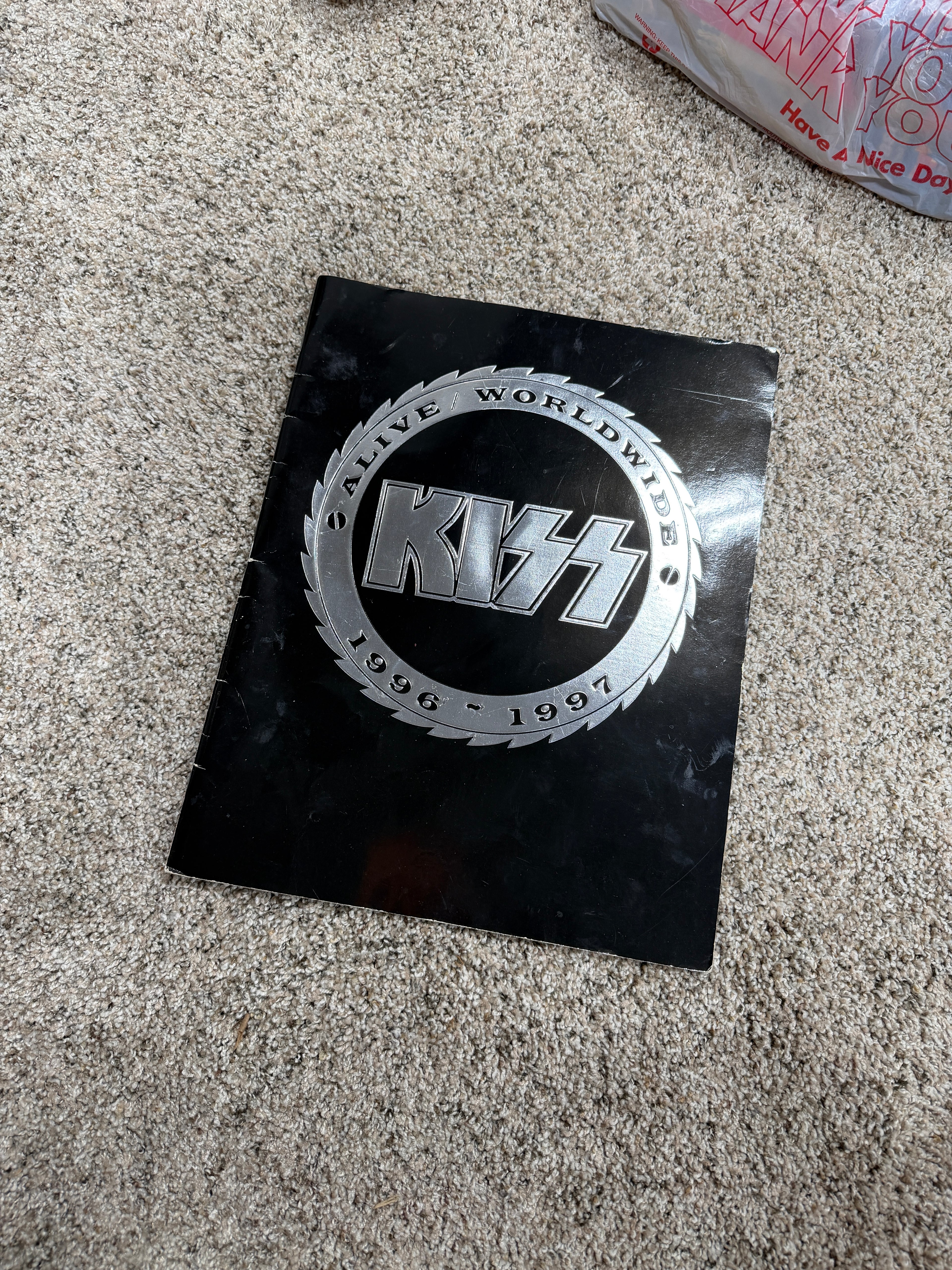 KISS Alive Worldwide Tour 1996-1997 With Tour Photos Program Tour Book