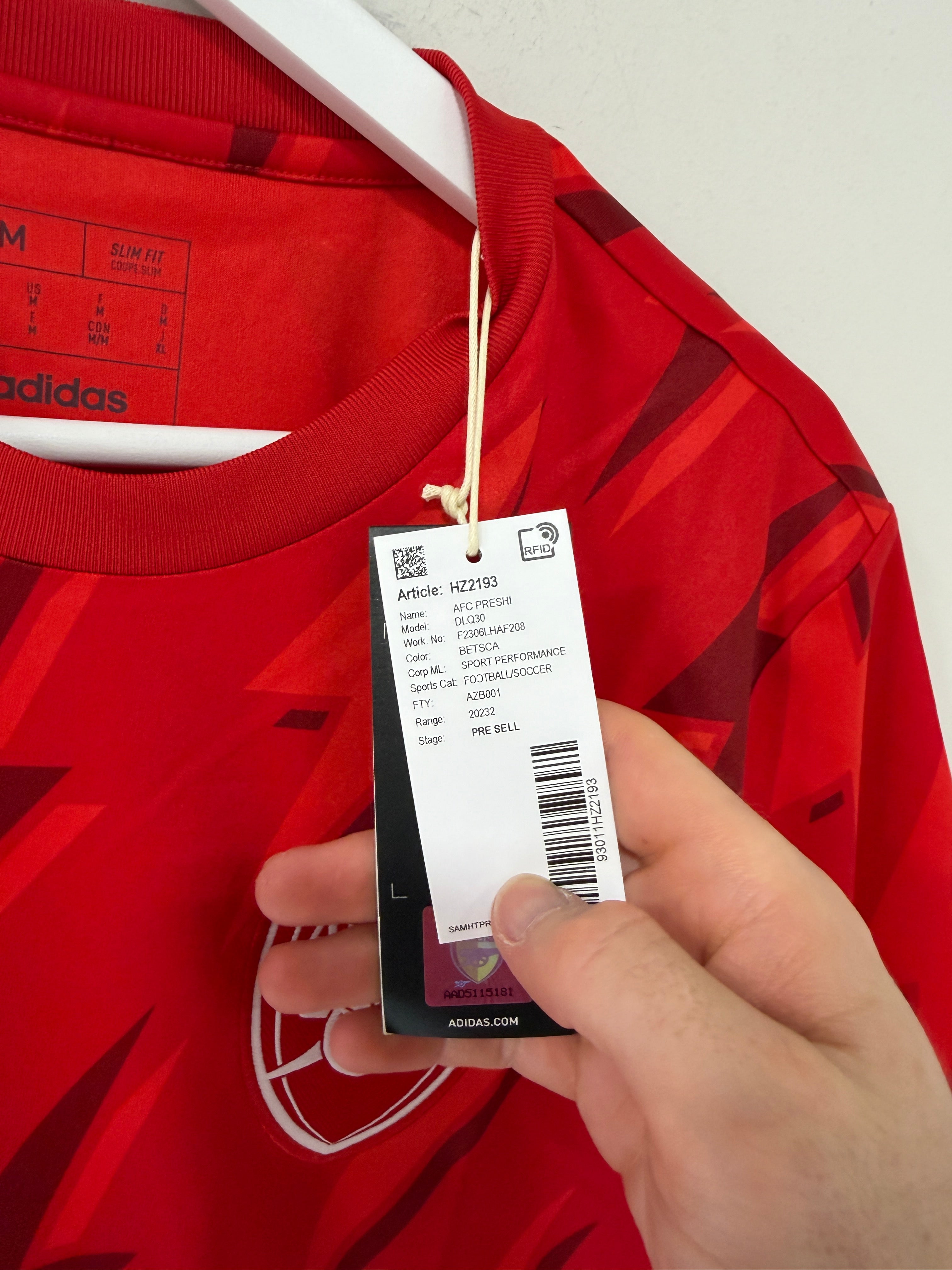 Adidas Arsenal FC Pre-Match Shirt
