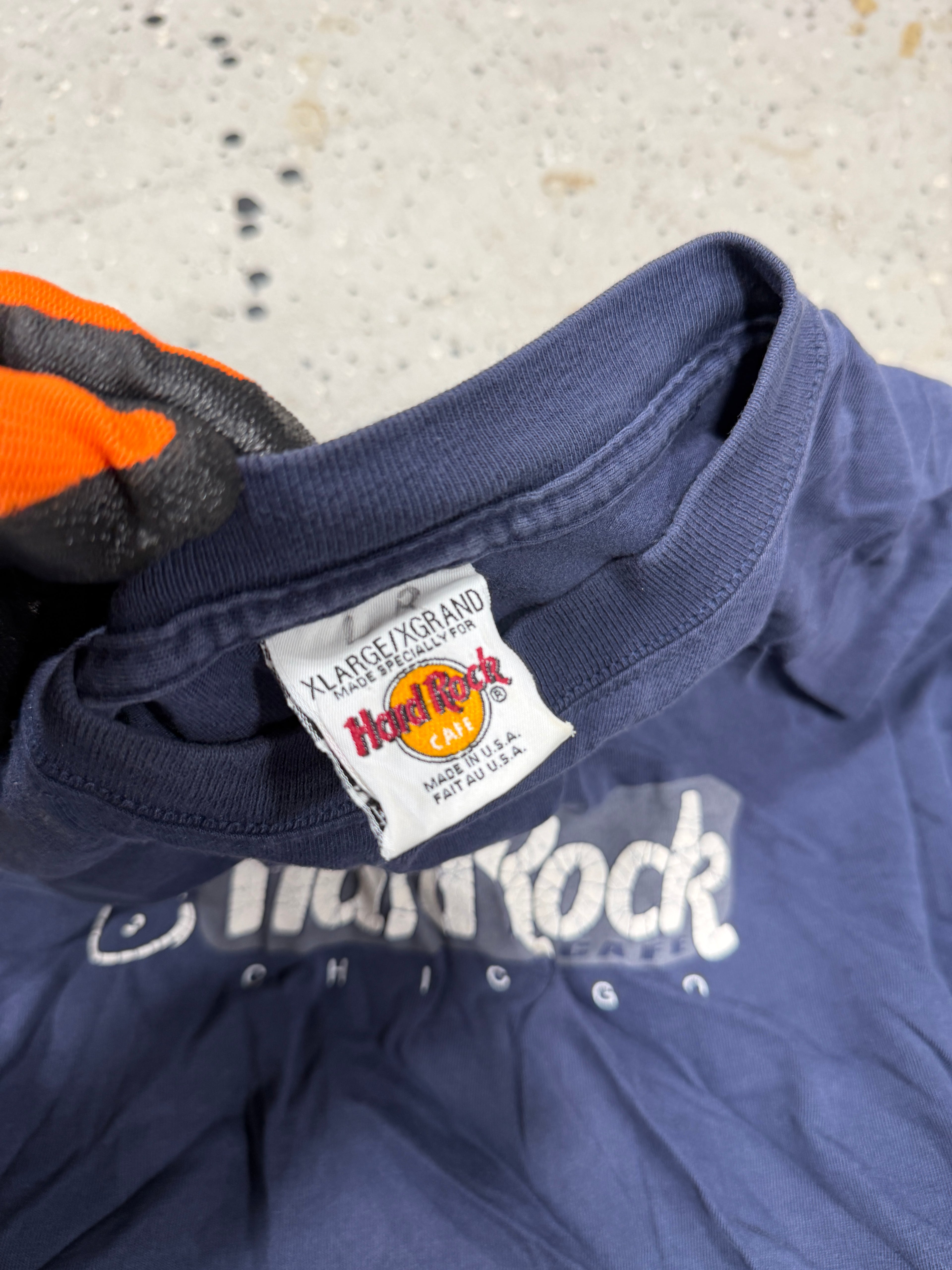 Vintage Hard Rock Cafe Chicago l/s t-shirt Sz XL