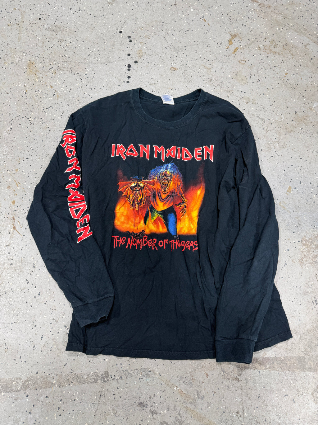 Iron Maiden 2005 Vintage Long Sleeve Sz XL