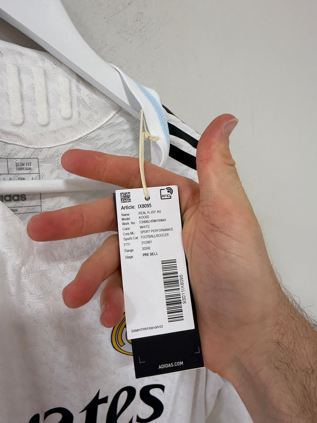 Adidas Real Madrid Home Jersey 24/25