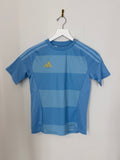 Adidas Youth Jersey Baby Blue/Yellow Sz M