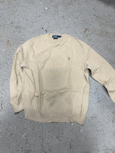 Load image into Gallery viewer, POLO - Ralph Lauren - V-Neck Sweater - Tan Sz Large
