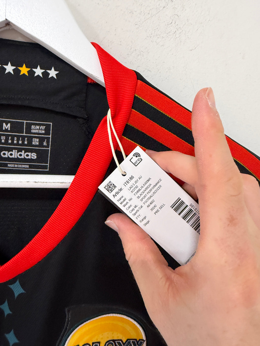 Adidas Authentic LA Los Angeles Galaxy 2024 Match IT6186 Third Jersey
