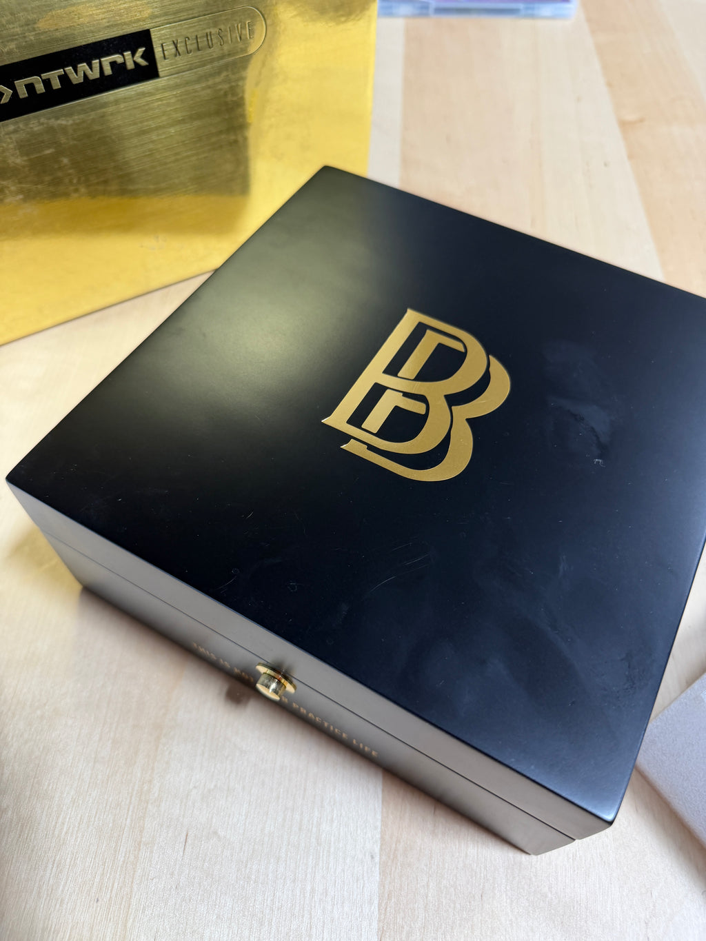 Ben Baller x NTWRK Exclusive Gold Domino Set - Brand New In Box