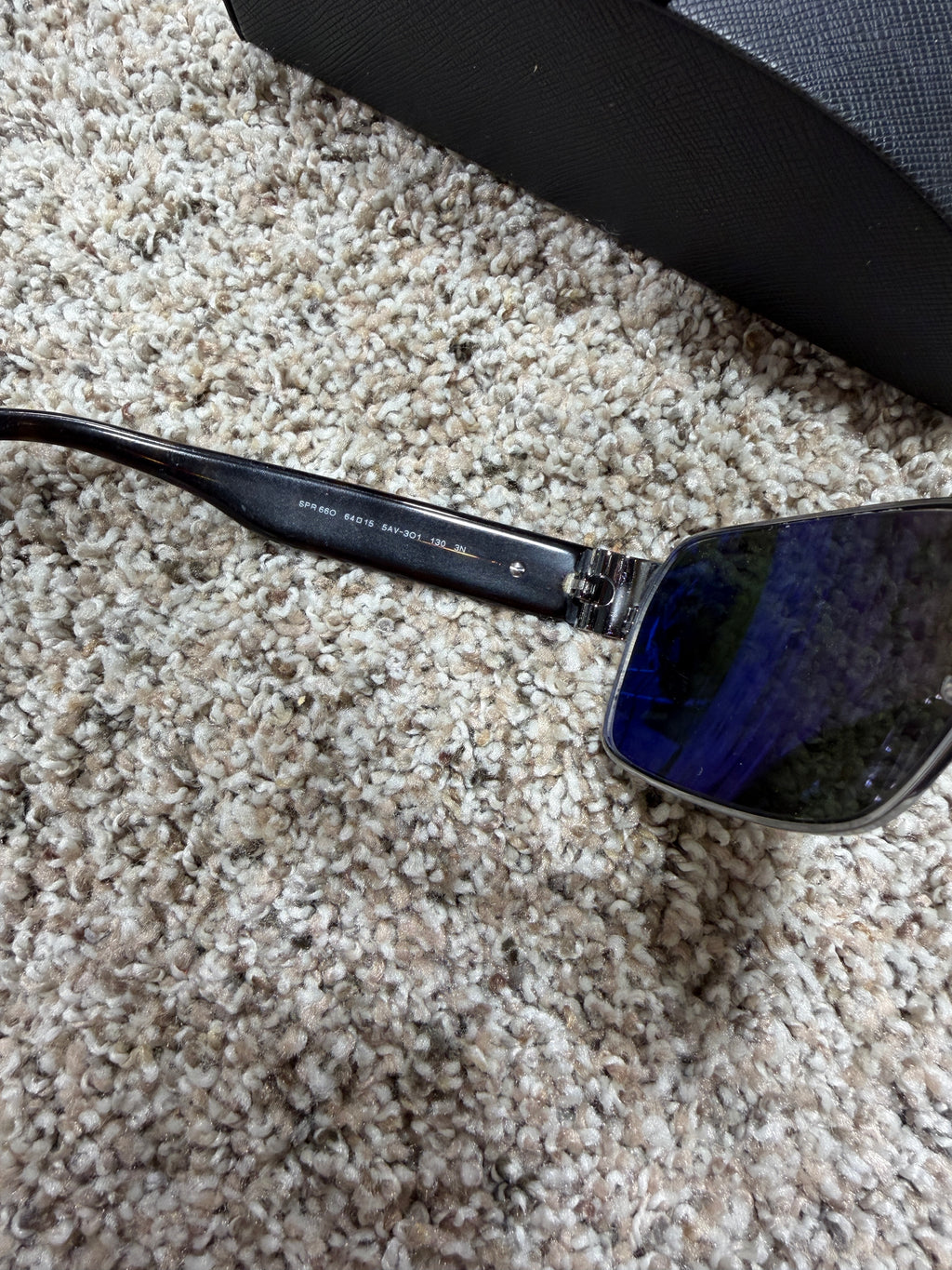 PRADA SUNGLASSES SPR 660 5AV301 130 3N Black