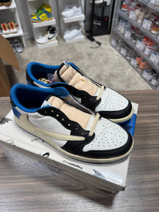 Fragment Design x Travis Scott x Air Jordan 1 Retro Low Sz 10