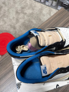 Fragment Design x Travis Scott x Air Jordan 1 Retro Low Sz 10