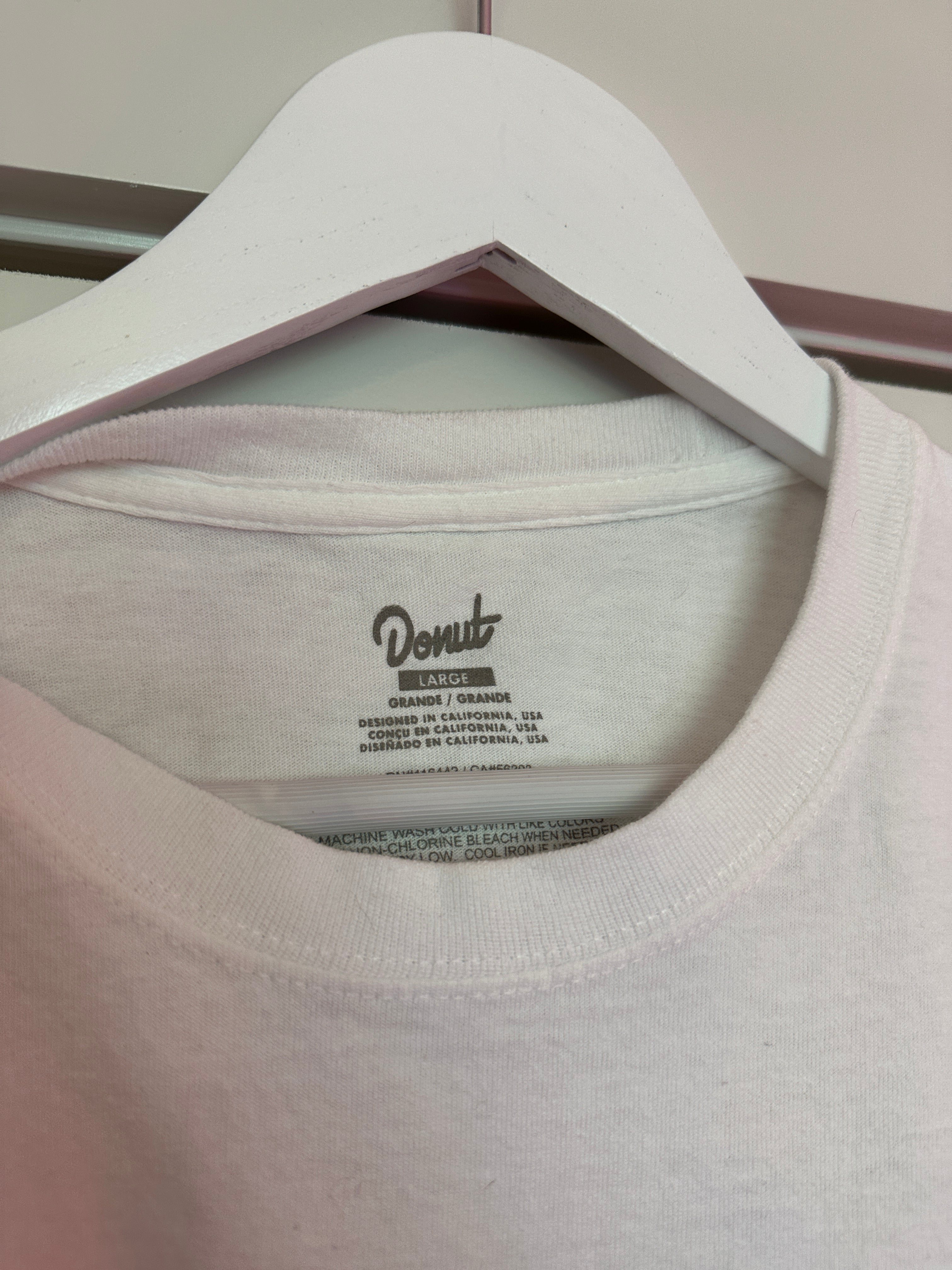Donut Media Shirt Sz L