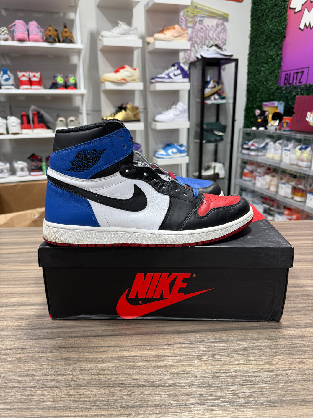 Air Jordan 1 Retro High OG 'Top 3' Sz 14