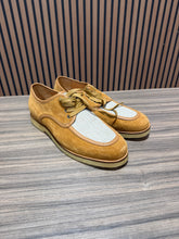 Load image into Gallery viewer, Marc Nolan Beau Shoes Men's 8 Tan Suede Crepe Sole Derby Oxford Sneakers Lace Up Sz 8
