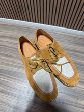 Load image into Gallery viewer, Marc Nolan Beau Shoes Men's 8 Tan Suede Crepe Sole Derby Oxford Sneakers Lace Up Sz 8
