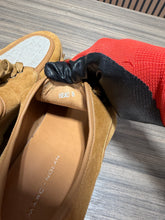 Load image into Gallery viewer, Marc Nolan Beau Shoes Men's 8 Tan Suede Crepe Sole Derby Oxford Sneakers Lace Up Sz 8
