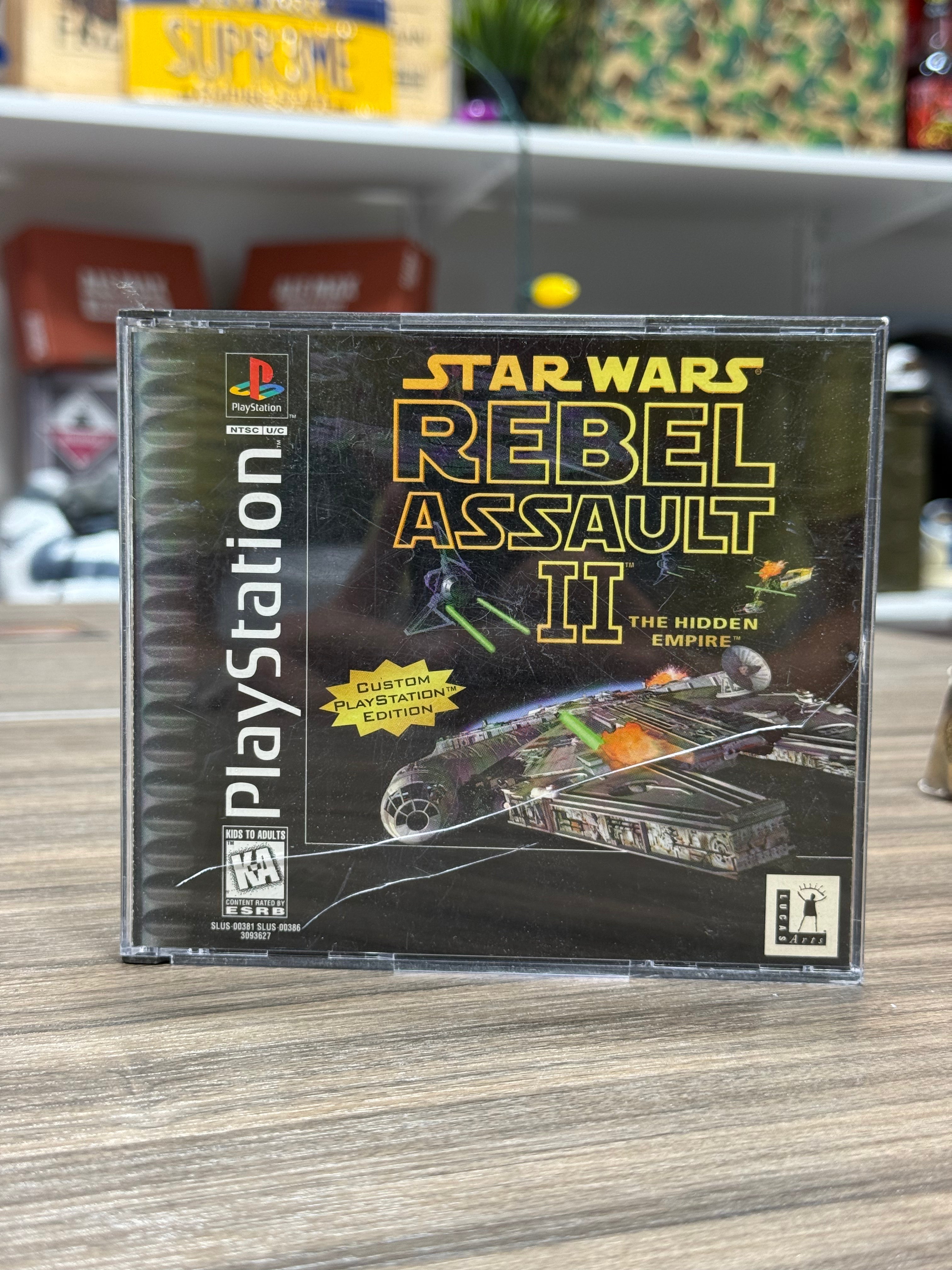 Star Wars Rebel Assault 2 For Playstation