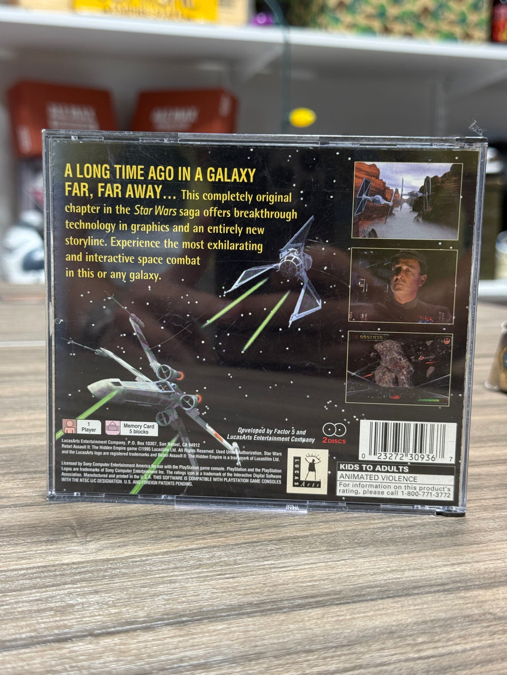 Star Wars Rebel Assault 2 For Playstation