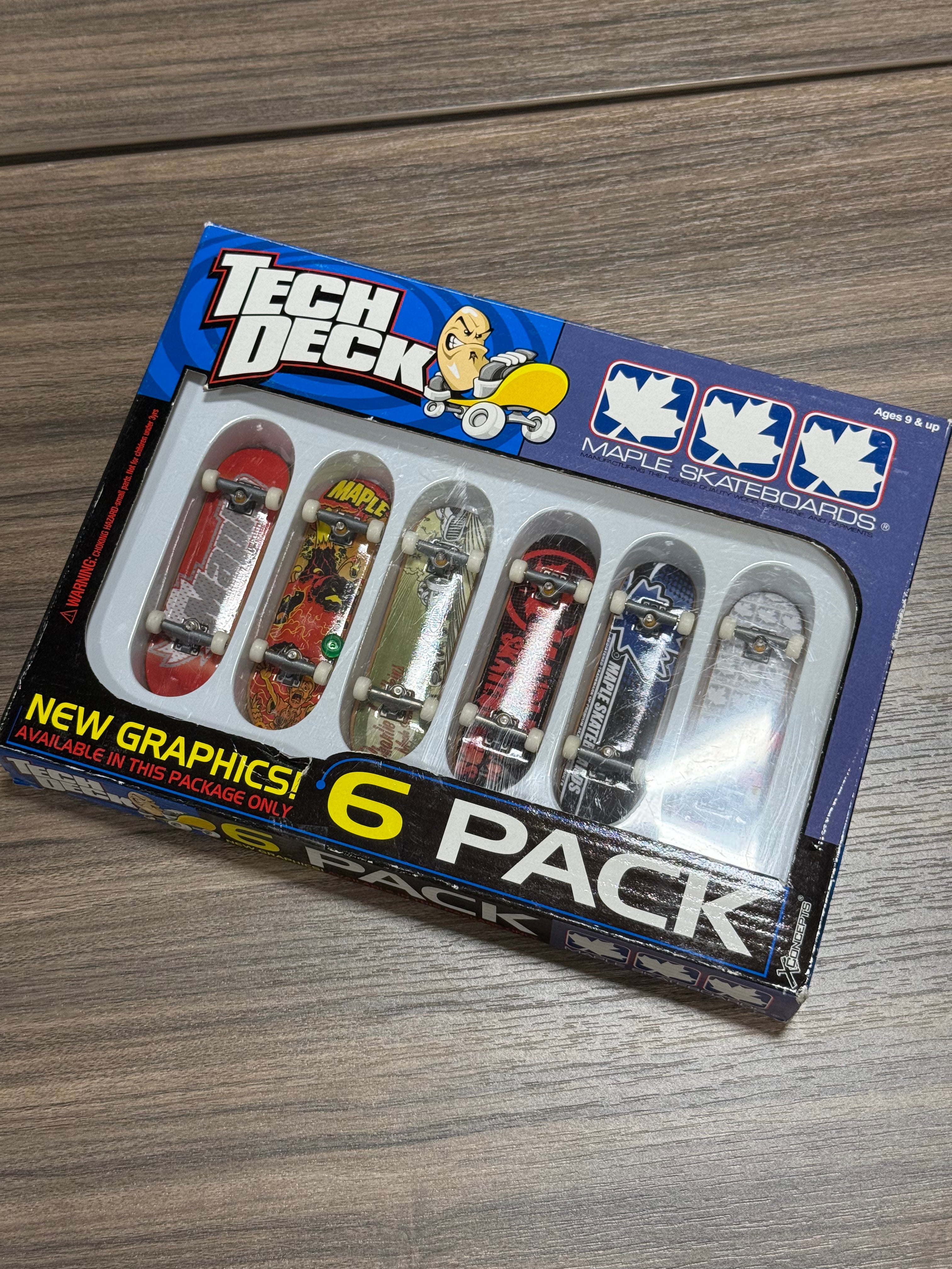 Tech Deck Maple Skateboards Set