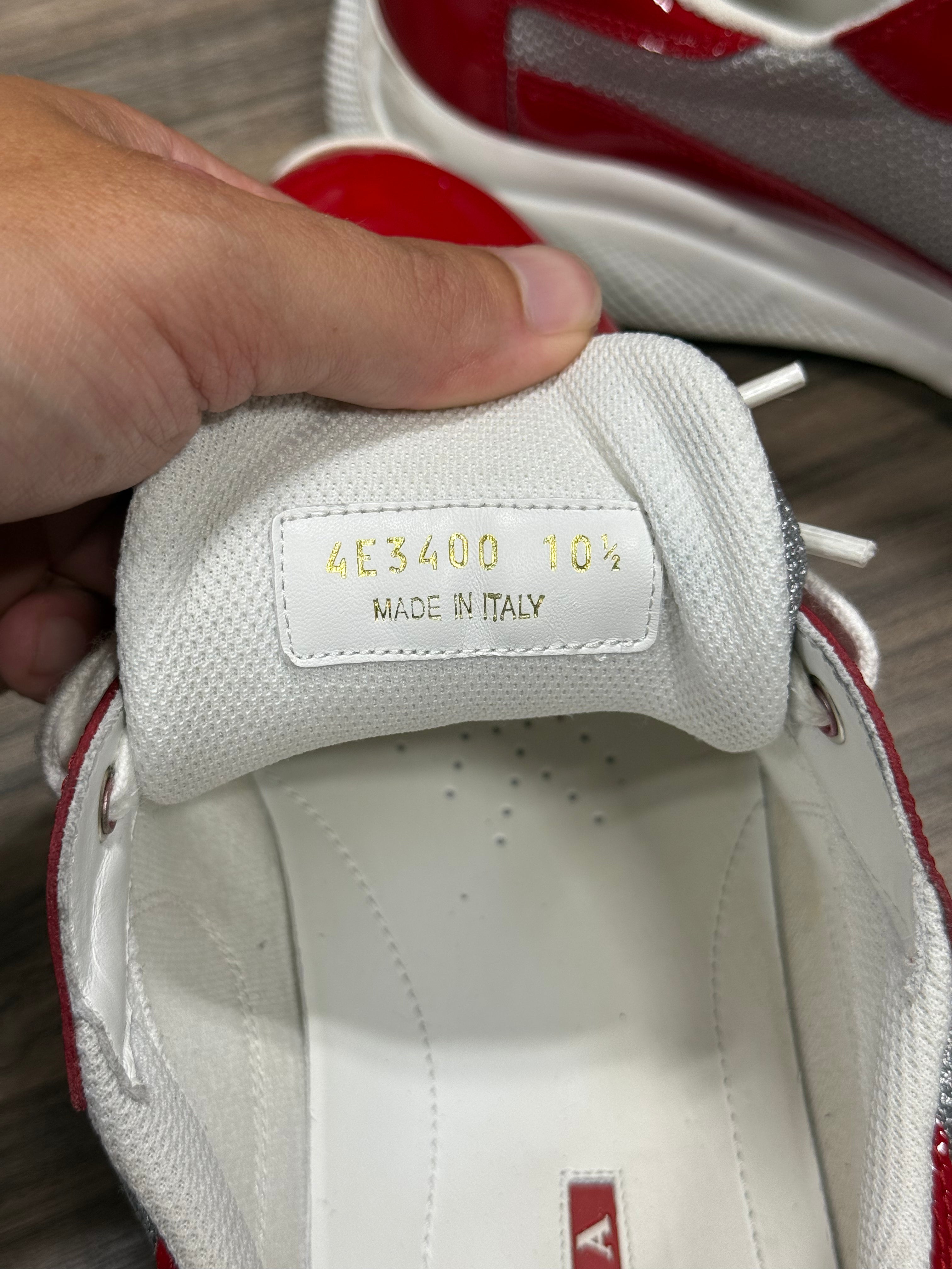 Dior Americas Cup Red Sz 10.5 No Box