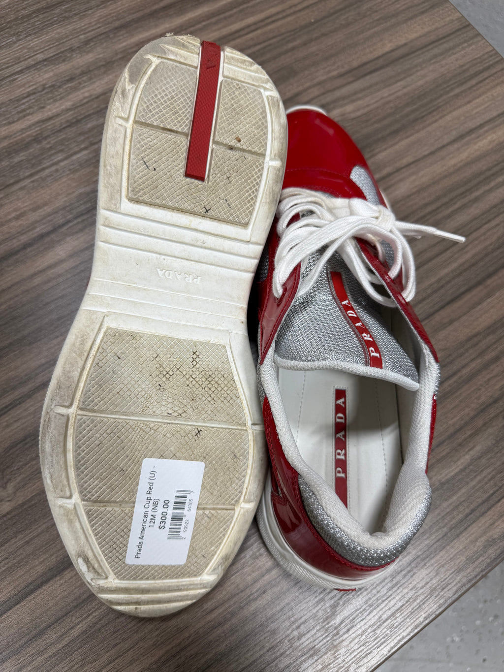 Dior Americas Cup Red Sz 10.5 No Box