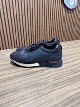 Load image into Gallery viewer, Marc Nolan Ash Navy Blue Leather Suede Sz 8
