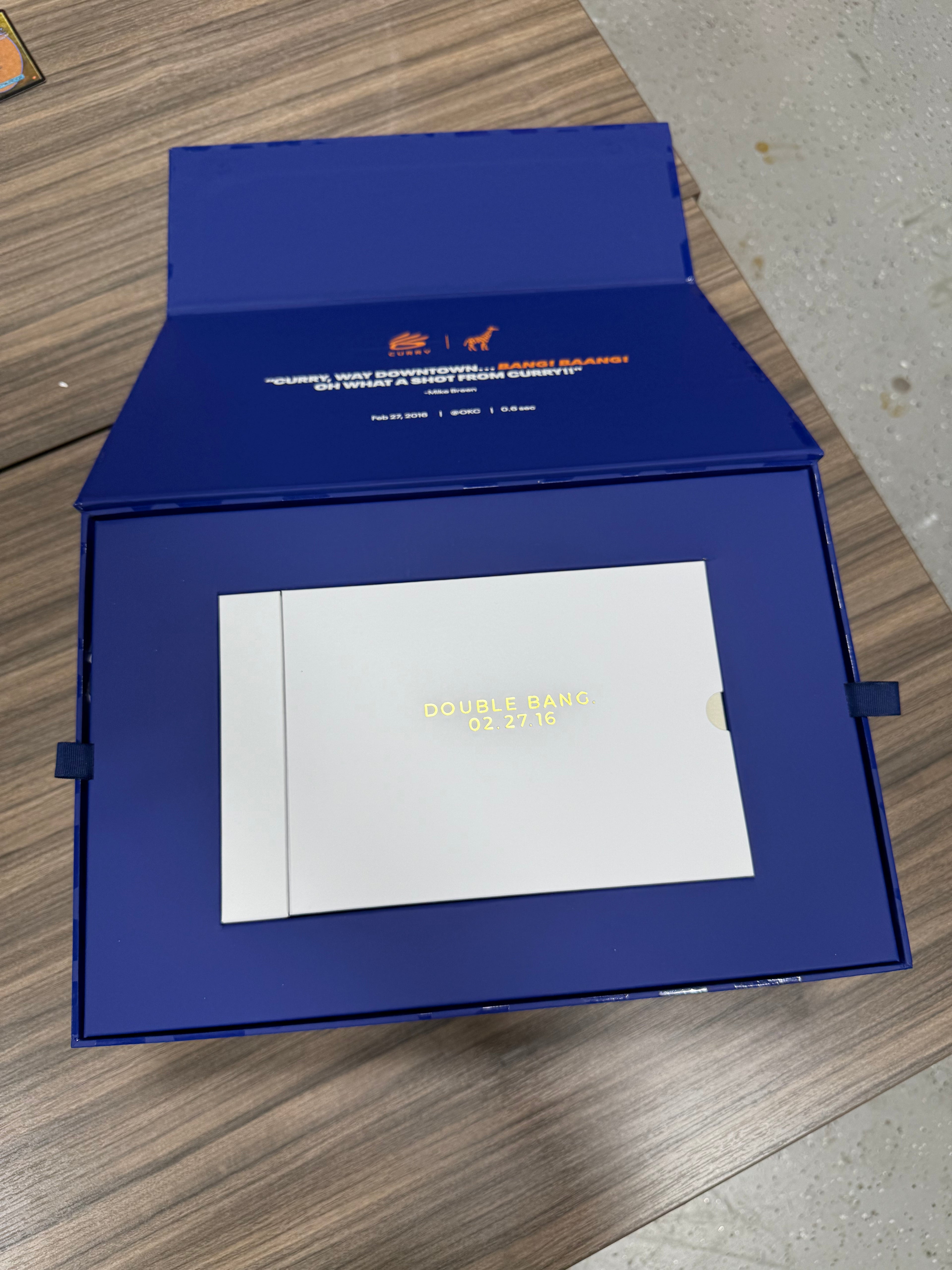 Under Armour Steph Curry 'Double Bang' Special Box PE Sz 11 Read Description