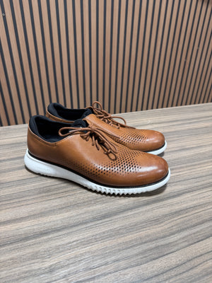 Cole Haan Men’s 2 Zerogrand Laser Wingtip Oxford Leather Shoe Sz 8