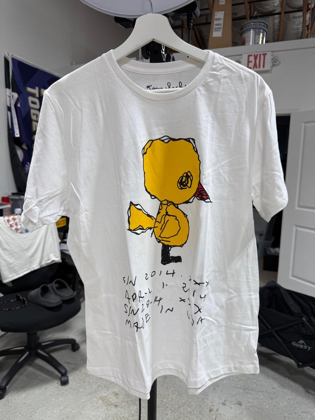 Tom Sachs Love Bird T-Shirt Sz XL
