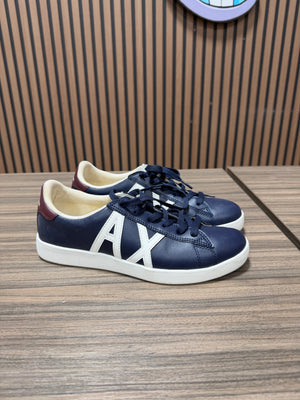 A|X Armani Exchange Men's Leather Logo Sneaker Sz 7M