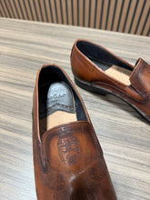 Load image into Gallery viewer, Robert Graham Jupiter RG5700S Mens Brown Leather Loafers Sz 8.5
