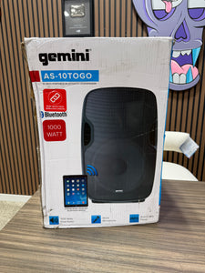 Gemini Portable Bluetooth Speaker W/ Microphone