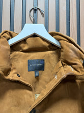 Load image into Gallery viewer, Banana Republic Valas Goat Suede Down Puffer Mens Vest Size Medium
