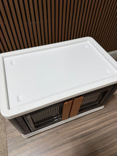 Load image into Gallery viewer, Home-Complete Collapsible Plastic Storage Bin with Lid - 8.4Gal Capacity Organizer for Adult
