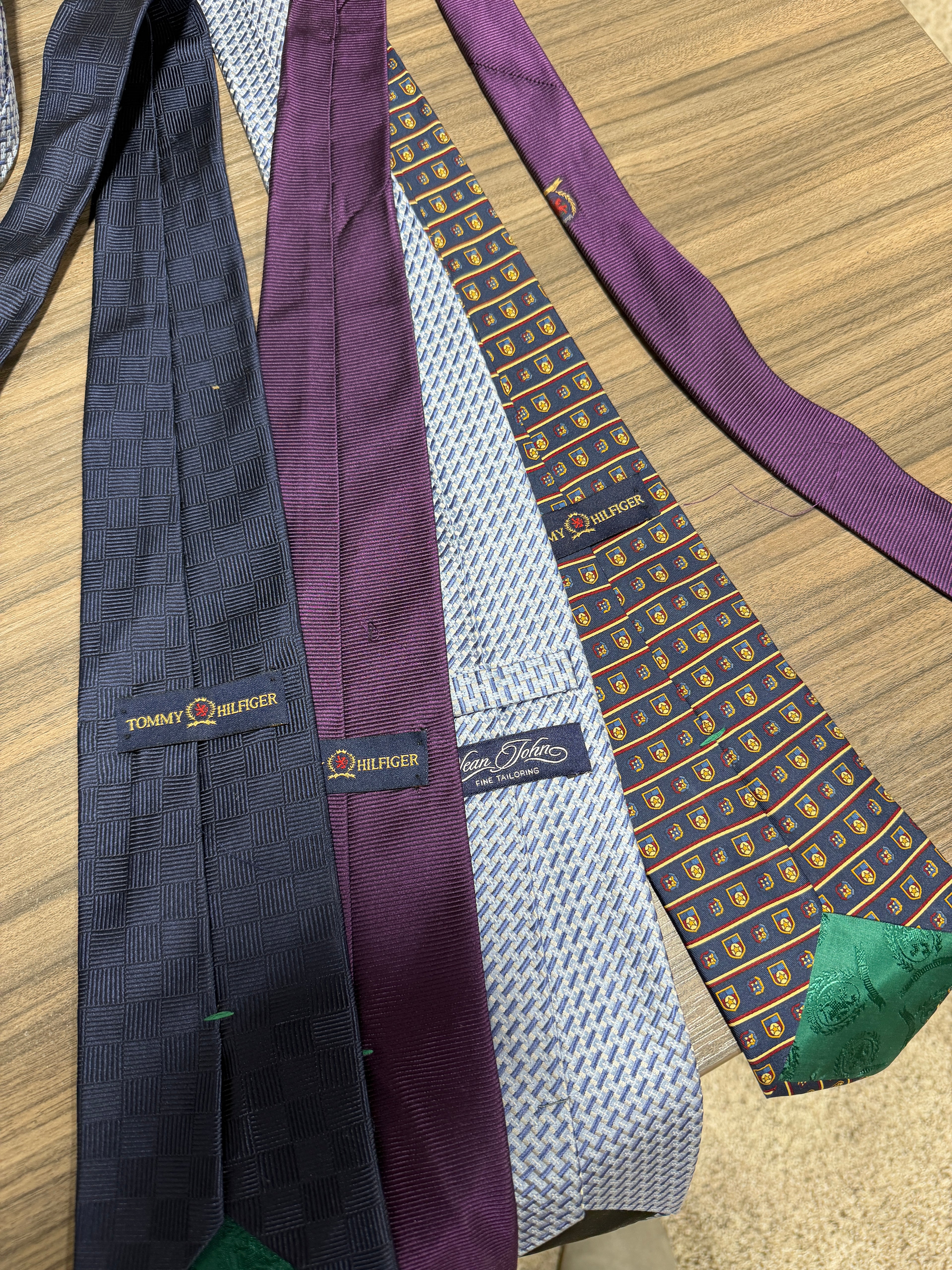Tommy Hilfiger Ties + 1 Sean John Tie