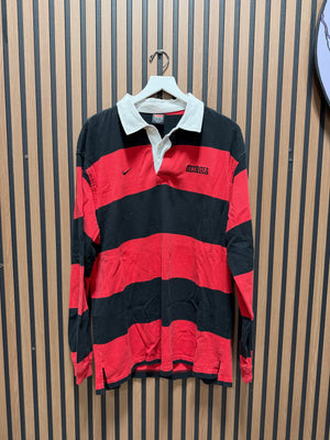Vintage UGA Rugby Longsleeve Polo Sz XL