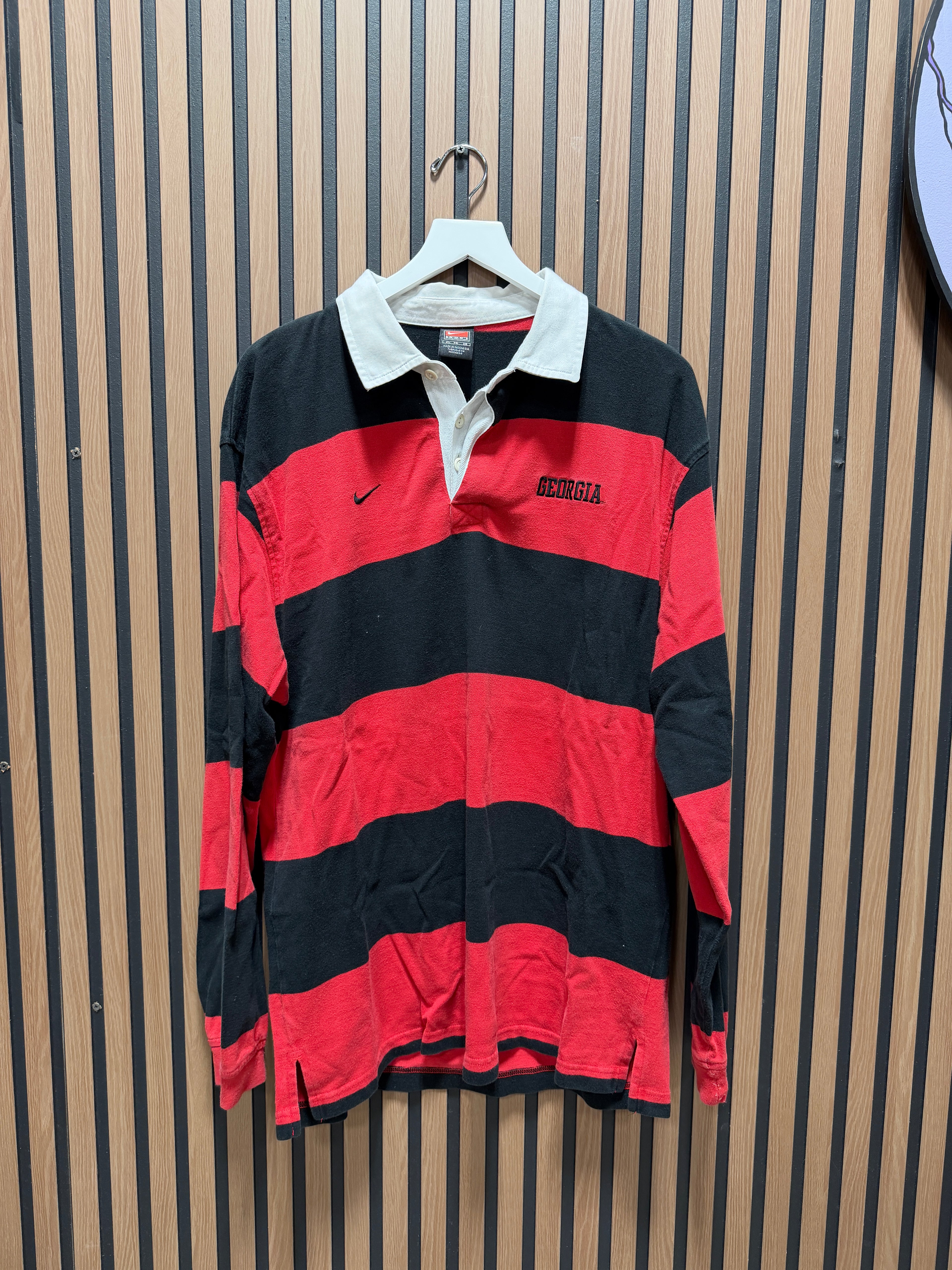 Vintage UGA Rugby Longsleeve Polo Sz XL