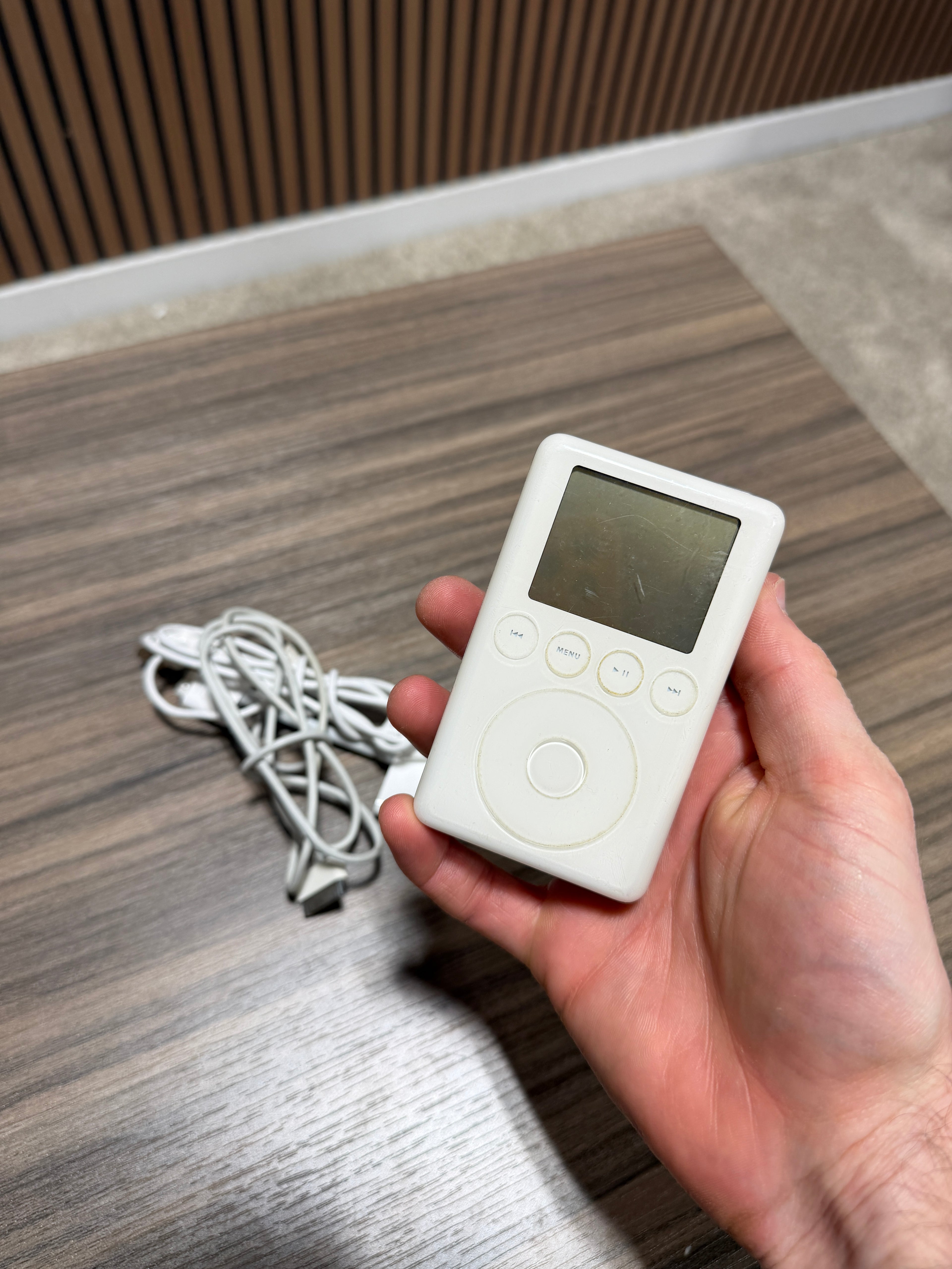Apple iPod 3rd Generation with cables