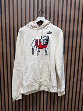 Load image into Gallery viewer, Georgia Bulldogs Nike Vault Logo Pullover Hoodie - Natural Sz XL
